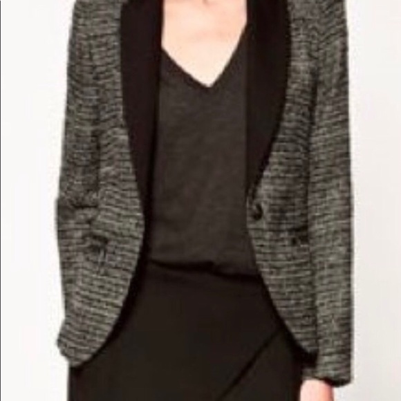 Zara Tweed Blazer - Picture 3 of 8